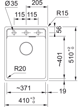 Кухонная мойка Franke Maris MRG 610-37 TL 114.0668.866