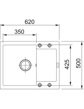 Кухонная мойка Franke Maris MRG 611-62 114.0381.007