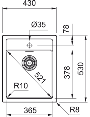 Кухонная мойка Franke Sirius SID 610-40 143.0671.748