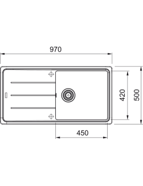 Кухонная мойка Franke Basis BFG 611-97 114.0363.933