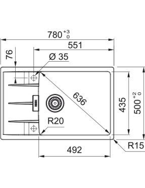 Кухонная мойка Franke Centro CNG 611-78 XL (114.0701.817)