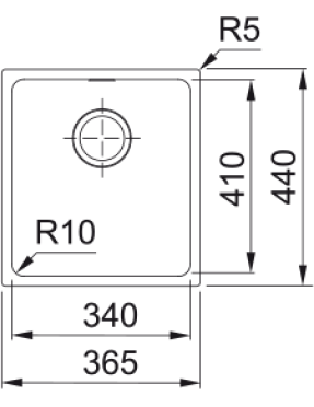 Кухонная мойка Franke Sirius SID 110-34 144.0649.548