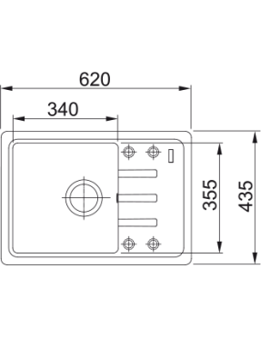 Кухонная мойка Franke Malta BSG 611-62 114.0375.045