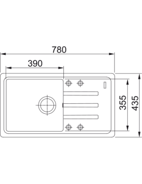 Кухонная мойка Franke Malta BSG 611-78 114.0375.041