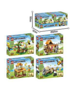 Конструктор Майнкрафт 8 штук № MG1181