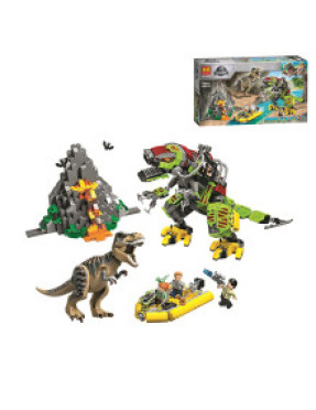 Конструктор Бій тиранозавра та робота-динозавра LARI 11337