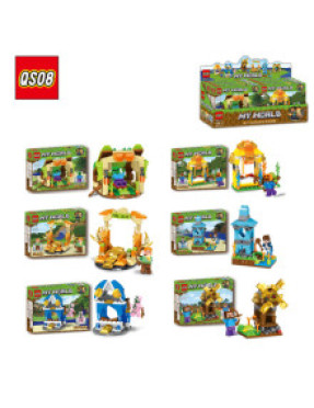 Конструктор Майнкрафт 6 штук № 44067B