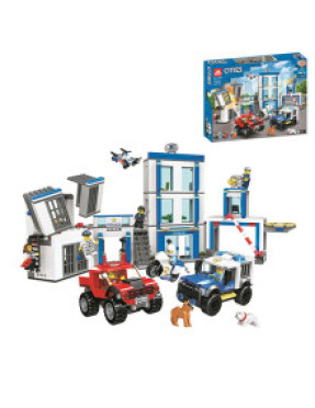 Конструктор 11534 Місто Сіті Поліція Поліцейська ділянка, 785 деталей