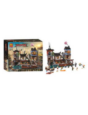 Конструктор Bela 10941 Порт Ніндзяго Сіті. Ніндзяго 3635 деталей