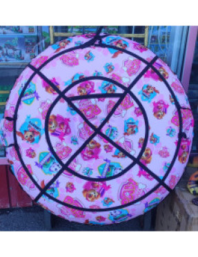 Тюбінг Патруль рожевий 1,2 метра №013