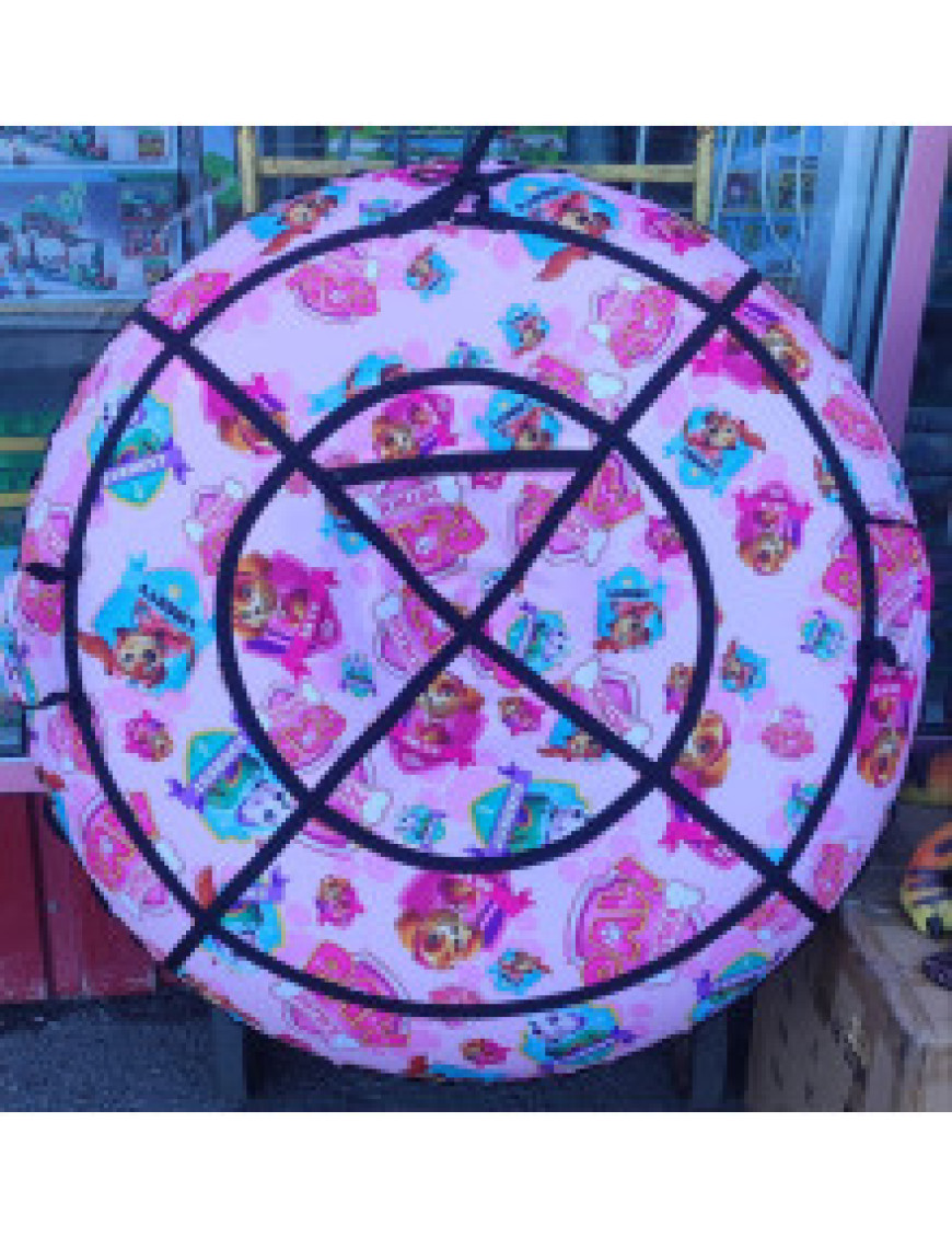 Тюбінг Патруль рожевий 1,2 метра №013