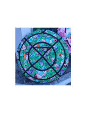 Тюбінг Майнкрафт зелений 1 метр №031