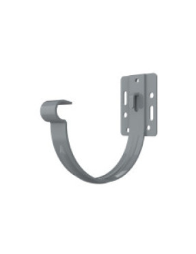 Кронштейн желоба М1-130, серый RAL7040 (для 