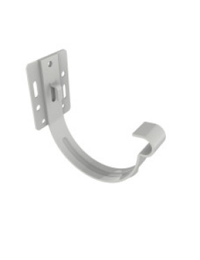 Кронштейн желоба М1-120 RAL9003, для крепления к лобовой доске.