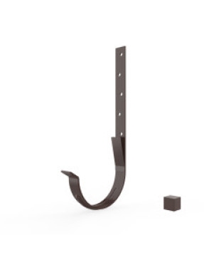 Кронштейн ринви 25х3.0 мм, коричневий RAL8017 (для 