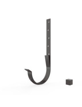 Кронштейн ринви 25х3.0 мм, темно-коричневий RAL8019 (для 