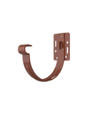 Кронштейн желоба М1-130, кирпичный RAL8004 (для 