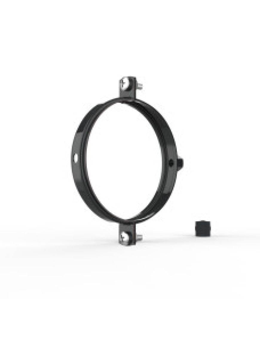 Хомут для крепления труб d105 (кв), RAL 7021 Хомут для крепления труб d105 (кв), RAL 7021