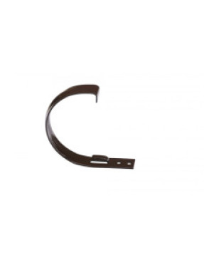 Кронштейн желоба М3, 2.5 мм, коричневый RAL8019 (для 