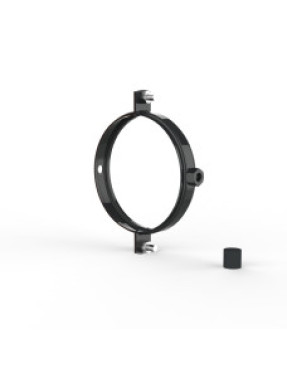 Хомут для крепления труб d100 (графит RAL 7021)