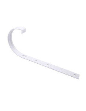 Кронштейн ринви 3.0 мм, білий RAL9003 (для 