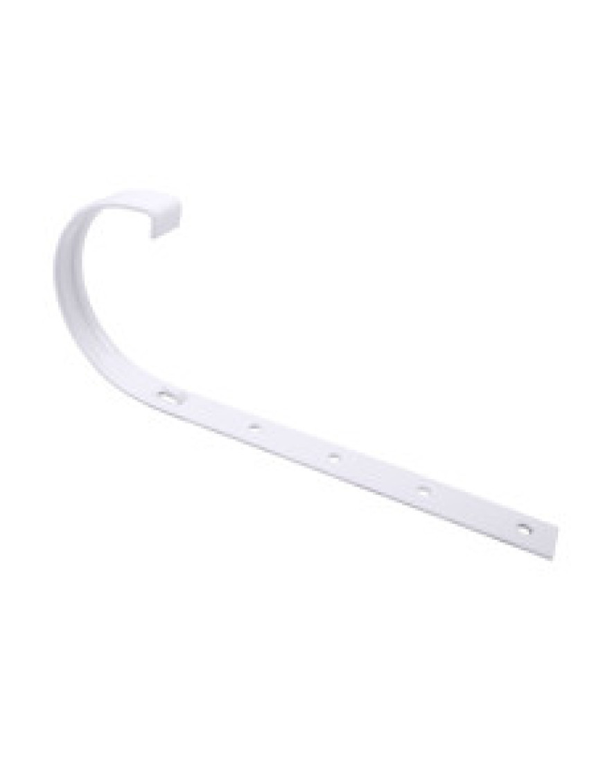 Кронштейн ринви 3.0 мм, білий RAL9003 (для 