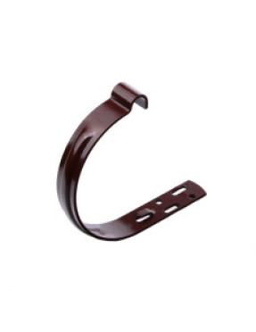 Тримач ринви короткий М3-130, коричневий RAL8017 (для 