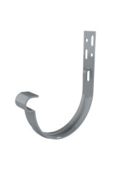 Тримач ринви короткий М3-130, сірий RAL7040 (для 