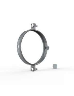 Хомут для крепления труб d105, RAL7040