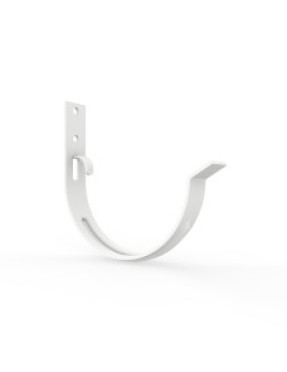 Кронштейн желоба, короткий М2, белый RAL9003 (для 