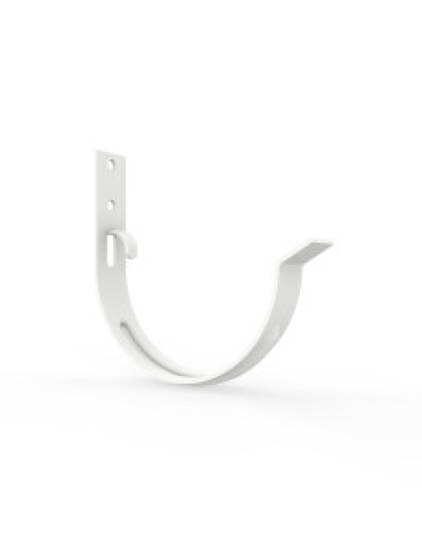 Кронштейн желоба, короткий М2, белый RAL9003 (для Кронштейн желоба, короткий М2, белый RAL9003 (для