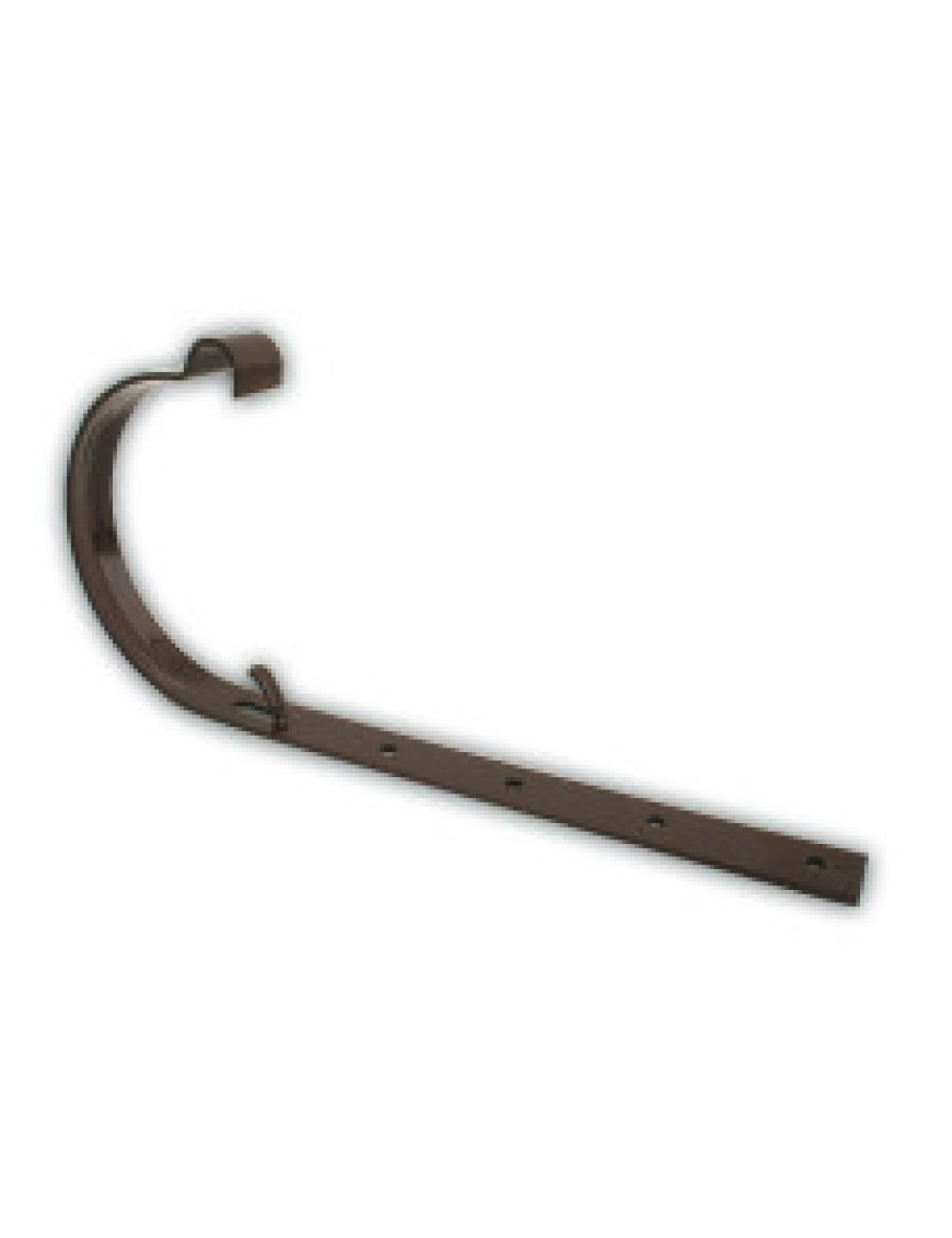 Держатель желоба металлический, коричневый (для 