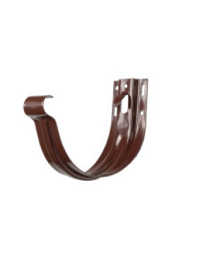 Кронштейн ринви М4-130, коричневий RAL8017 (для 
