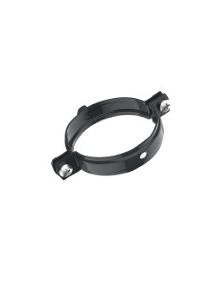 Хомут для крепления труб d82, RAL7021