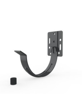 Кронштейн ринви, короткий М1, графіт RAL7021 (для 