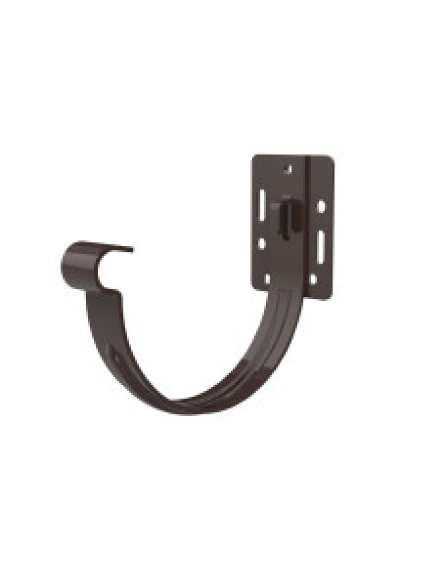 Кронштейн желоба М1-130, коричневый RAL8017 (для Кронштейн желоба М1-130, коричневый RAL8017 (для