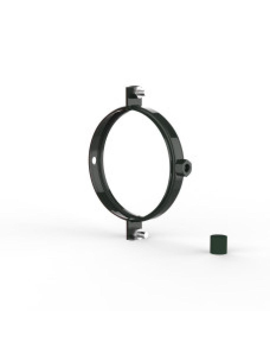 Хомут для крепления труб d100 (зелёный RAL 6009) Хомут для крепления труб d100 (зелёный RAL 6009)