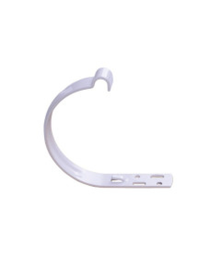 Кронштейн желоба короткий М3-130, белый RAL9003 (для Кронштейн желоба короткий М3-130, белый RAL9003 (для