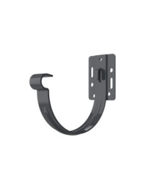 Кронштейн желоба М1-130, графит RAL7024 (для 