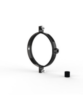 Хомут для крепления труб d100 (чёрный RAL 9005)