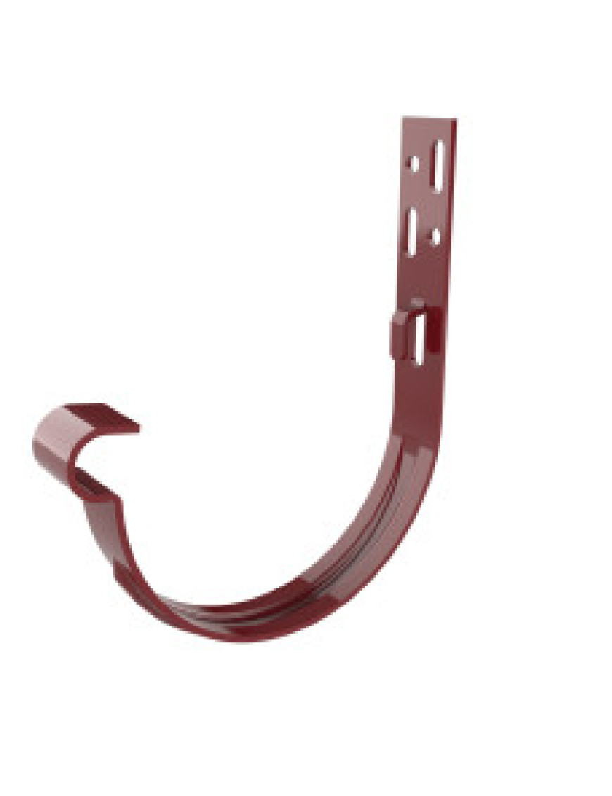 Кронштейн желоба короткий М3-130, красный RAL3004 (для Кронштейн желоба короткий М3-130, красный RAL3004 (для