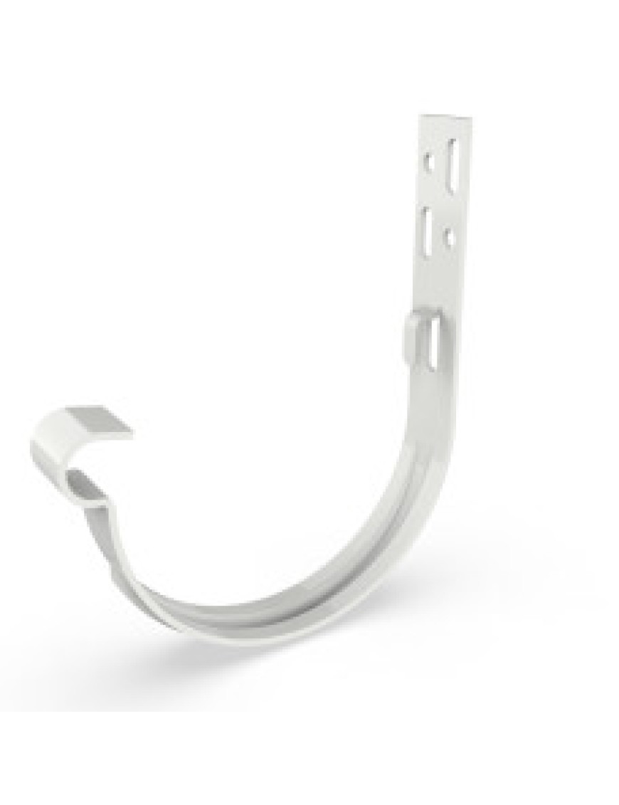 Тримач для ринви короткий М3-130, білий RAL9003 (для Тримач для ринви короткий М3-130, білий RAL9003 (для