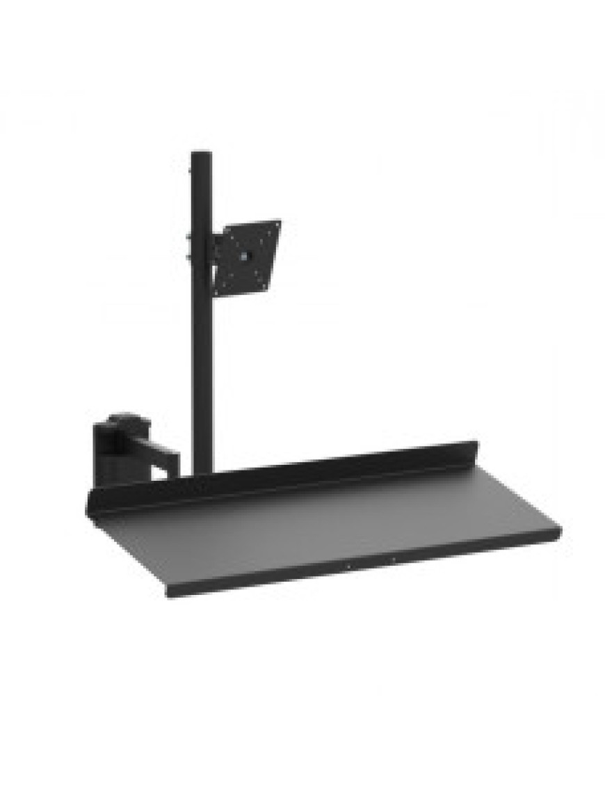 Настенное рабочее место Черное/Белое Настенное рабочее место Черное/Белое