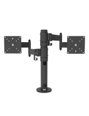 Шарнирный кронштейн для двох моніторів с горизонтом (kvado-pos-022)