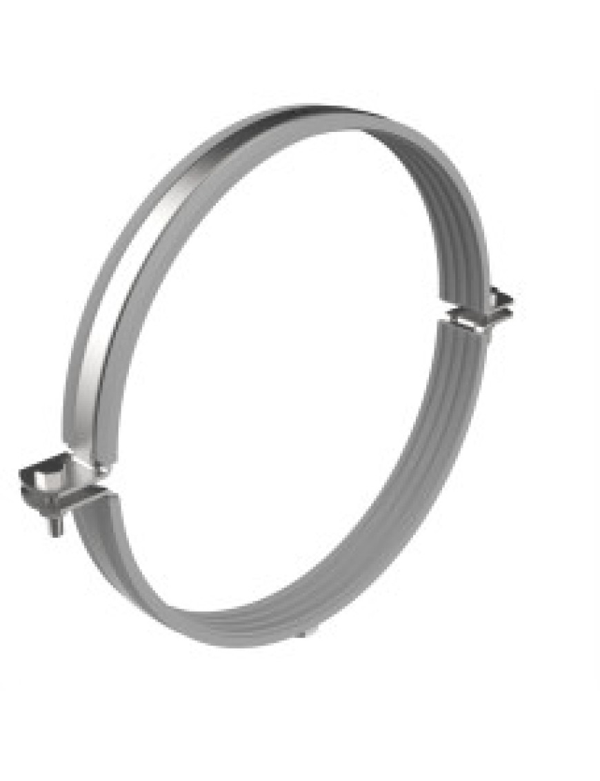 Трубный нержавеющий хомут 200 М10 (198-205 мм)