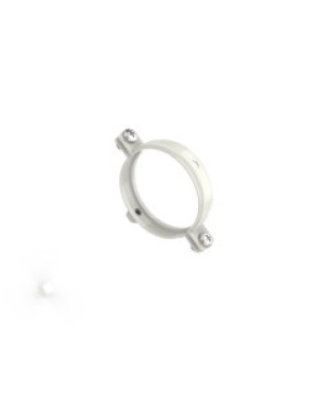 Хомут для кріплення труб d75, RAL9003