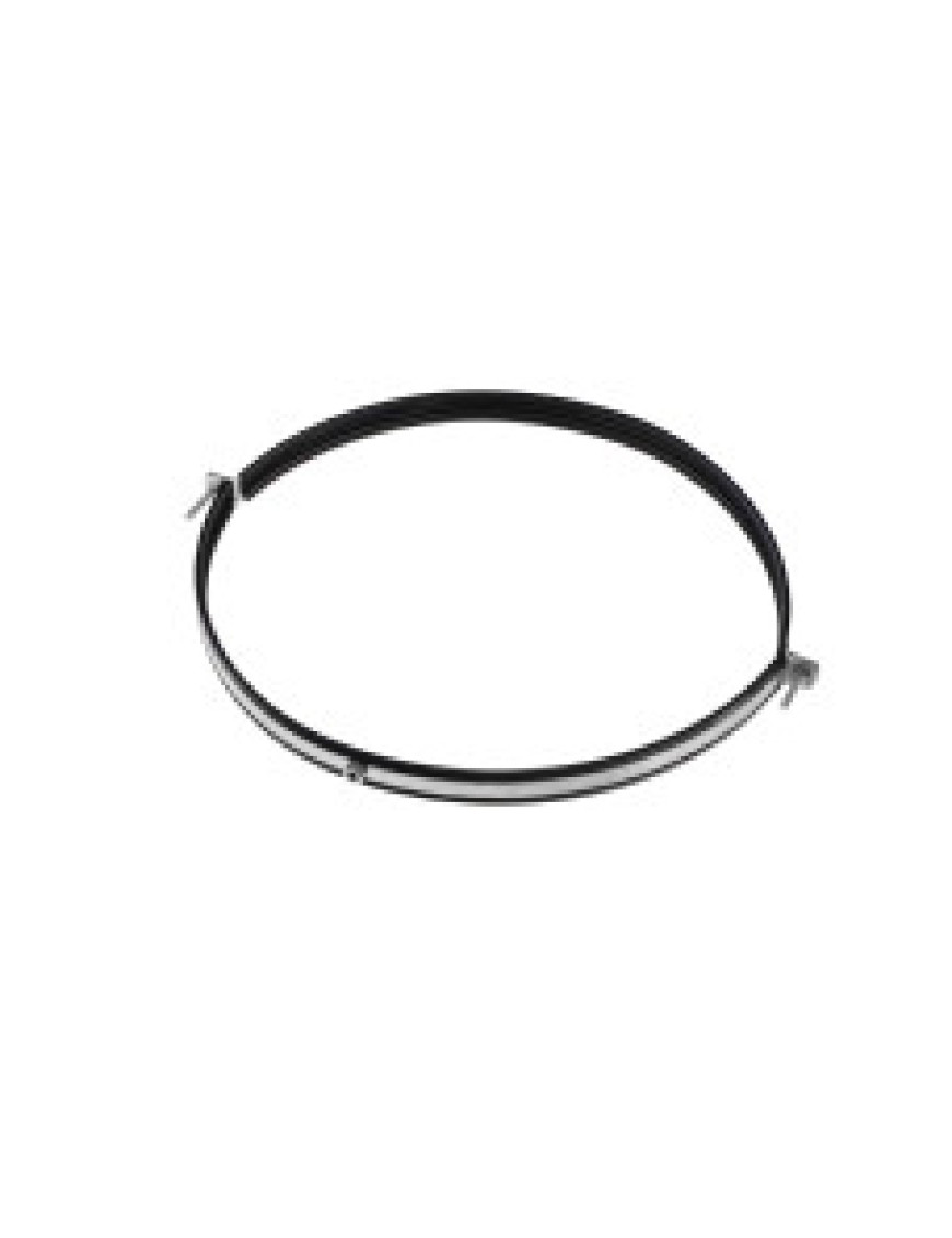 Хомут металевий для вентиляції з гумовою вставкою 400 /М10 Хомут металевий для вентиляції з гумовою вставкою 400 /М10