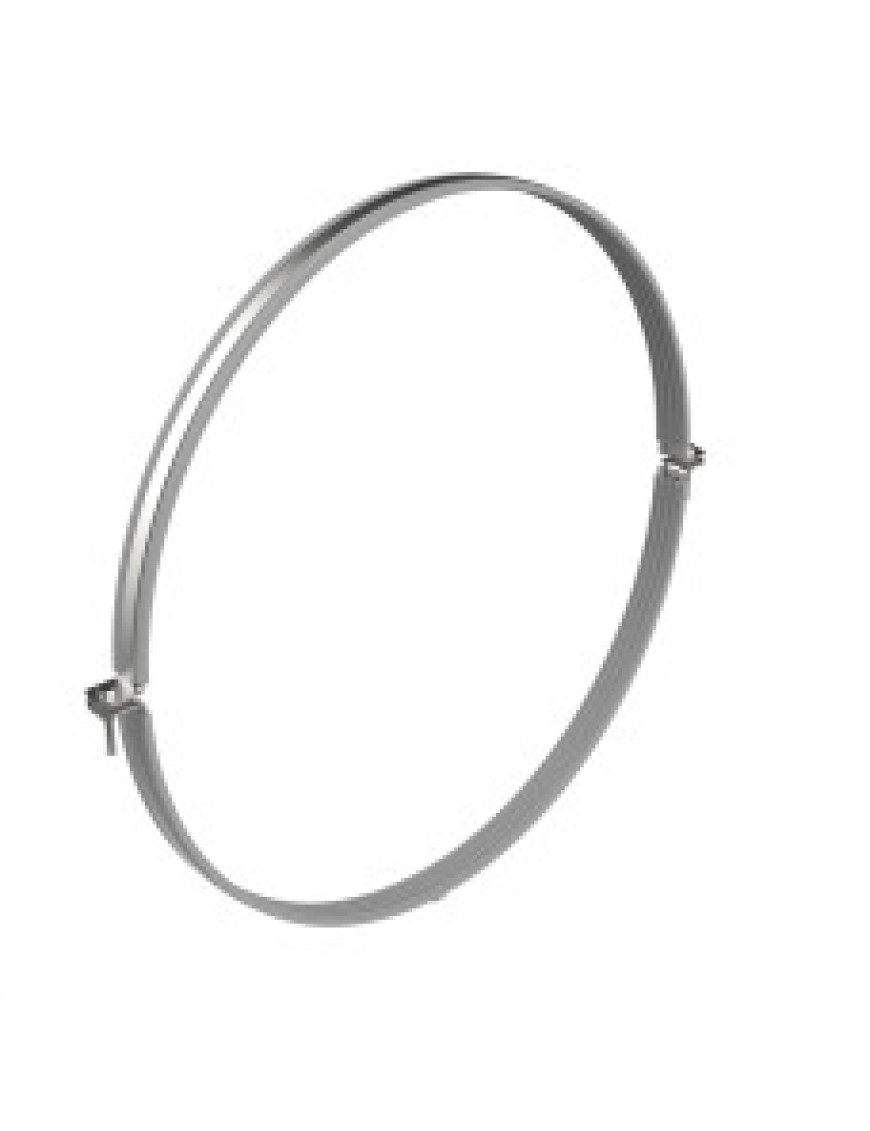 Трубный нержавеющий хомут 500 М10 (498-505 мм)