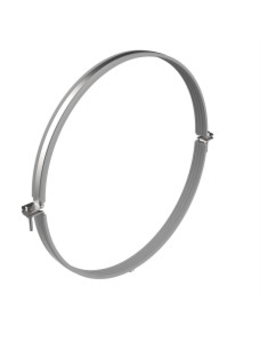 Трубный нержавеющий хомут 400 М10 (398-405 мм)