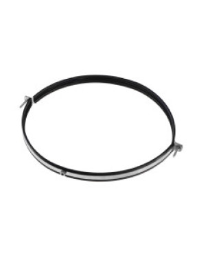 Хомут металевий для вентиляції з гумовою вставкою 800 /М8